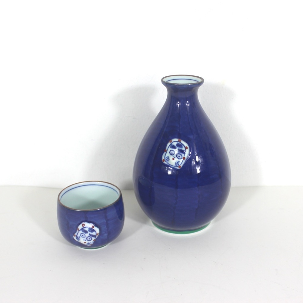 Tokkuri Sake Cup Arita Ware Fukumine Kiln Sake Bottle Choko Set One Cup Only